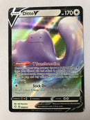 Ditto V 050/072 Holo Ultra Rare Shining Fates Pokemon Card Near Mint