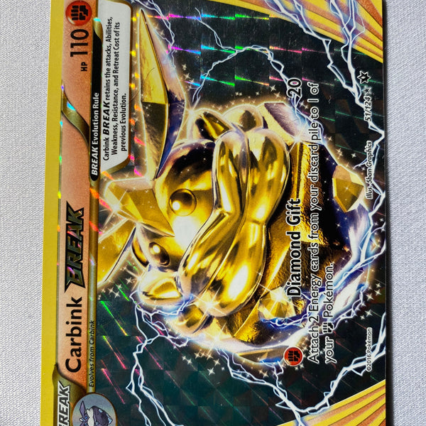 Carbink BREAK 51/124 Ultra Rare Pokemon Card Near Mint