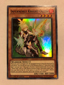 Yugioh Infernoble Knight Ogier ROTD-EN013 Super Rare 1st Edition Near Mint