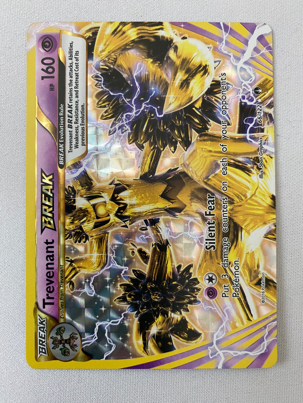 Trevenant BREAK 66/122 Ultra Rare Pokemon Card Near Mint Trevenant BREAK 66/122 Ultra Rare Pokemon Card Near Mint