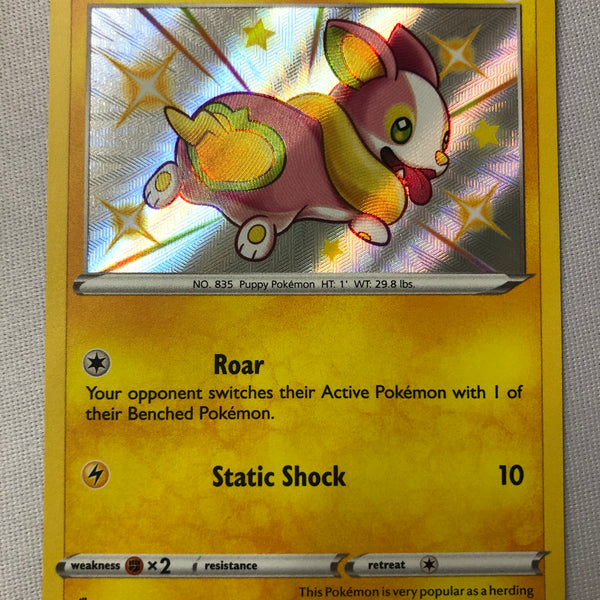 Yamper SV039/SV122 Shiny Shining Fates Shiny Vault Pokemon Card Near M