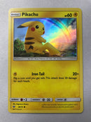 Pikachu 28/73 SM Shining Legends Raichu Collection Holo Pokemon Card Near Mint