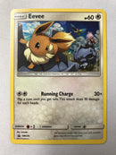 Eevee SM235 Holo Rare Black Star Promo Sun & Moon Pokemon Card Near Mint