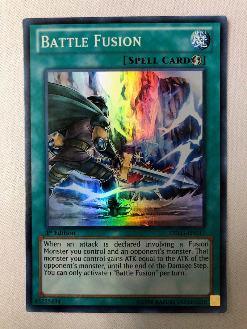 Yugioh Battle Fusion DRLG-EN017 Super Rare 1st Edition NM