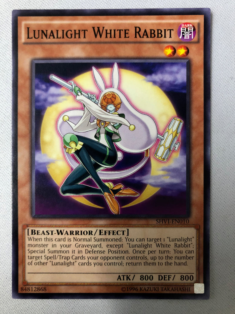 Yugioh Lunalight White Rabbit SHVI-EN010 Common Unlimited NM