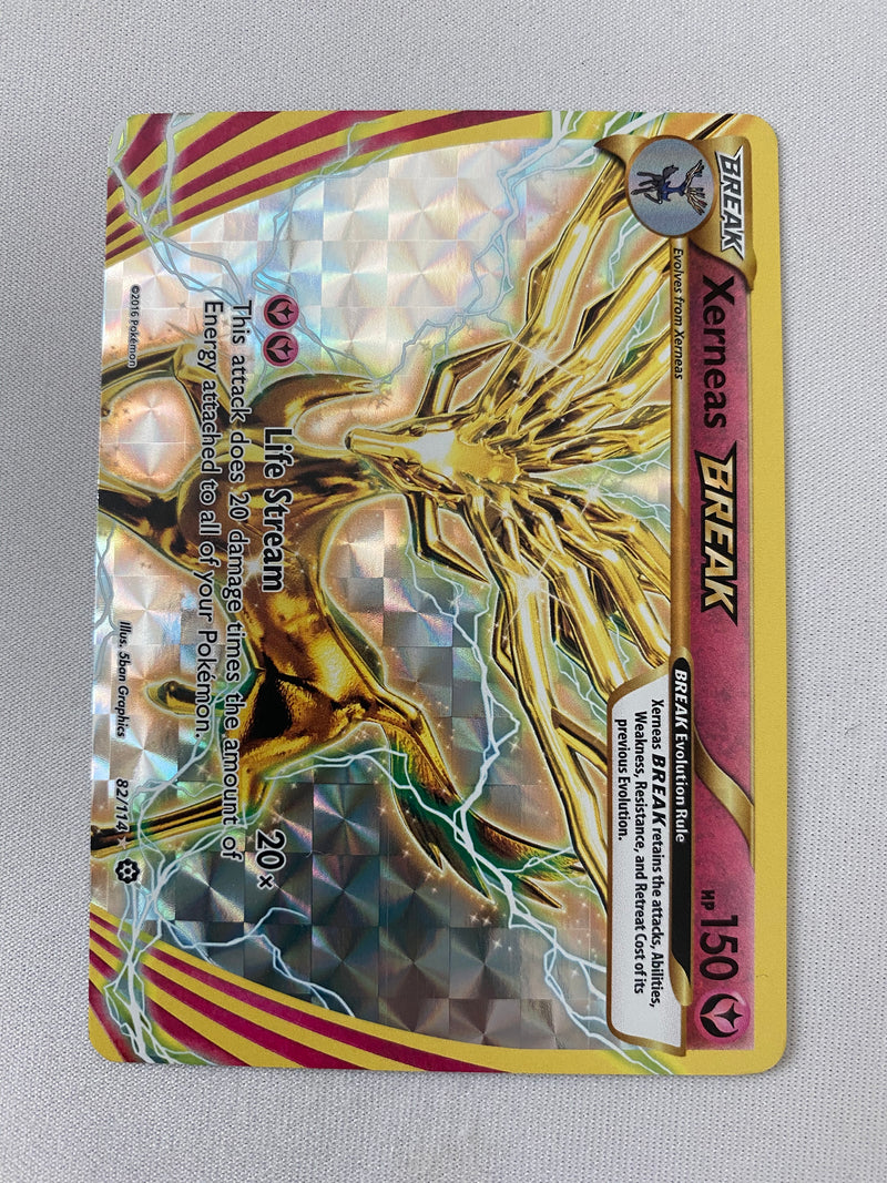 Xerneas BREAK 82/114 Pokemon Card Near Mint Xerneas BREAK 82/114 Pokemon Card Near Mint