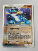 Swampert ex 95/95  Ultra Rare Pokemon Card Near Mint