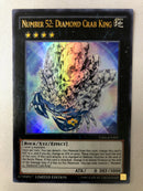 Yugioh Number 52: Diamond Crab King YZ06-EN001 Ultra Rare Limited Edition NM