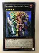 Yugioh Cairngorgon, Antiluminescent Knight PRIO-EN054 Super Rare 1st Edition NM