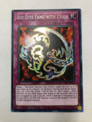 Yugioh Red-Eyes Fang with Chain LDS1-EN021 Secret Rare Limited Edition Near Mint