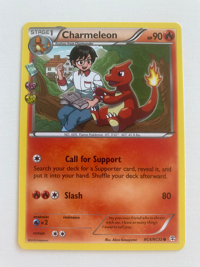 Charmeleon RC4/RC32  Pokemon Card Common Near Mint