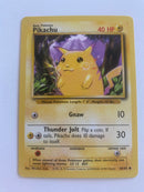 Pikachu 58/102 Yellow Cheeks vintage Common Pokemon card Near Mint
