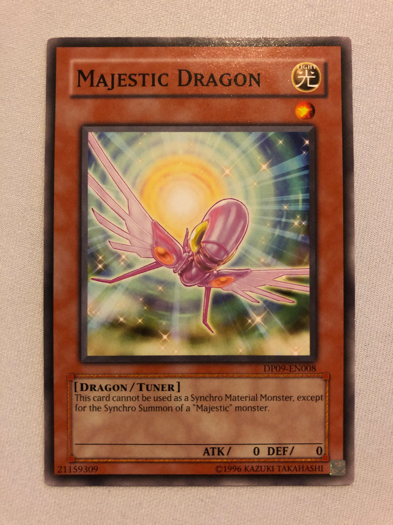 Yugioh Majestic Dragon DP09-EN008 Common Near Mint