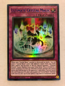 Yugioh Ultimate Crystal Magic LDS1-EN117 1st Edition Blue Ultra Rare Near Mint