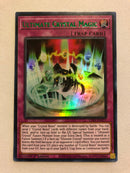 Yugioh Ultimate Crystal Magic LDS1-EN117 1st Edition Green Ultra Rare Near Mint
