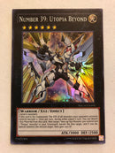 Yugioh Number 39: Utopia Beyond NECH-EN095 Super Rare Near Mint