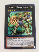 Yugioh Zoodiac Broadbull RATE-EN051 Secret Rare Unlimited Edition Near Mint