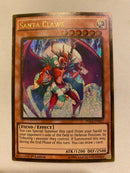 Yugioh Santa Claws  PGL2-EN021  Gold Secret Rare  1st Edition Near Mint