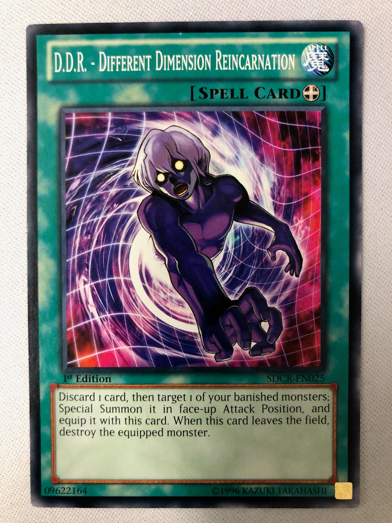 Yugioh D.D.R. - Different Dimension Reincarnation SDCR-EN025 Common 1st Edition NM