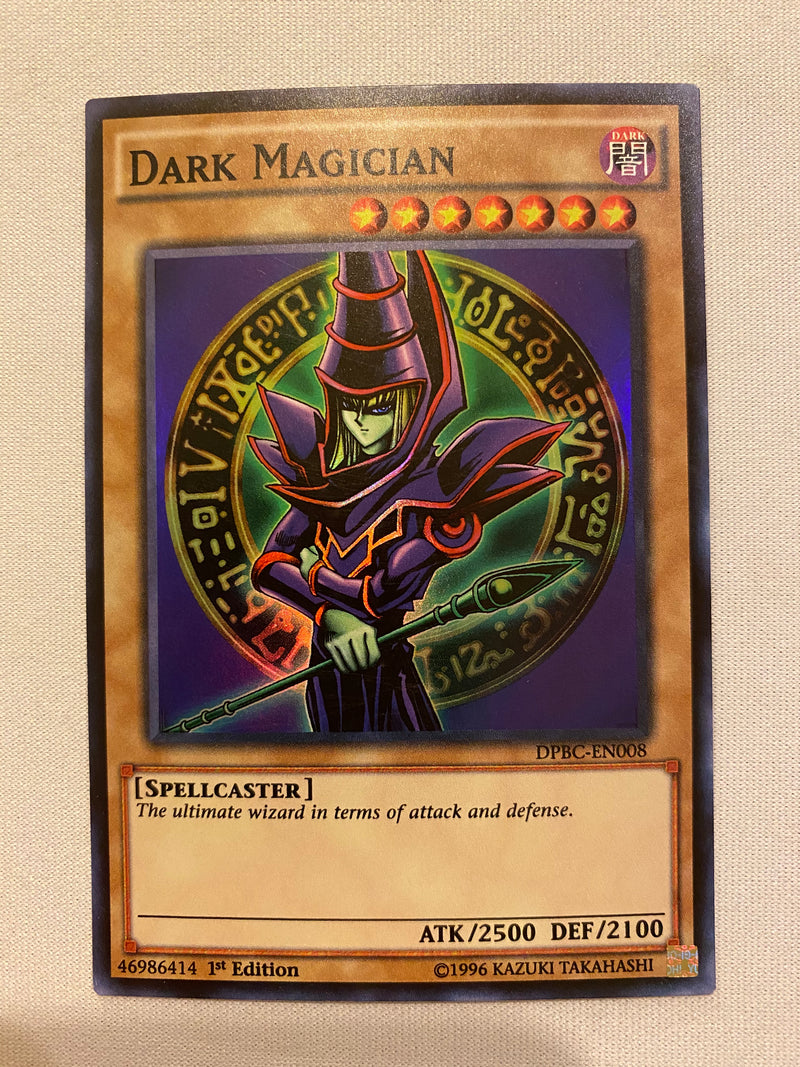 Yugioh Dark Magician DPBC-EN008 1st Edition Super Rare Near Mint