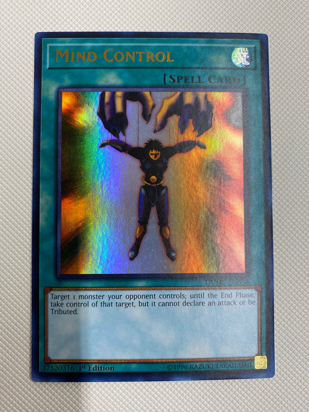 mind control yugioh card Yugioh Mind Control DUDE-EN038 Ultra Rare 1st Edition Near Mint