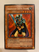 Yugioh Obnoxious Celtic Guard  CT1-EN006  Limited Edition  Secret Rare  NM