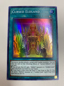 Yugioh Cursed Eldland SESL-EN028 Super Rare 1st Edition Near Mint