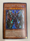 Yugioh Destiny Hero  Plasma CT04-EN003 Secret Rare Limited Edition Near Mint