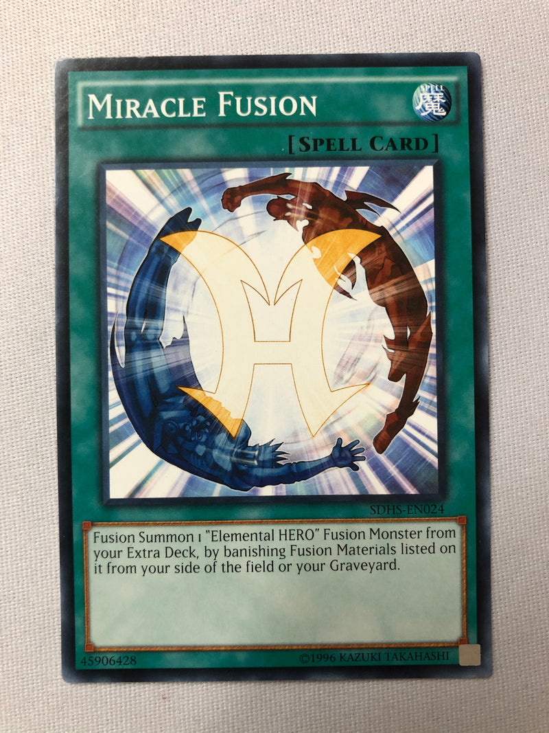 Yugioh Miracle Fusion SDHS-EN024 Common 1st Edition Near Mint