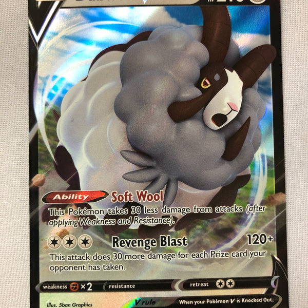 Dubwool V SWSH049 Black Star Promo Holo Rare Pokemon Card Near Mint