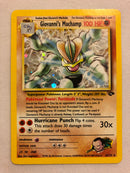 Giovanni's Machamp 6/132 Holo Rare Gym Challenge Pokemon Card Near Mint/Excellent