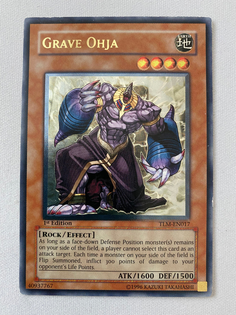 Yugioh Grave Ohja TLM-EN017 Ultimate Rare 1st Edition Near Mint