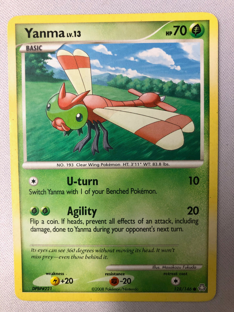 Yanma 128/146 Legends Awakened Common Non Holo Pokemon Card NM