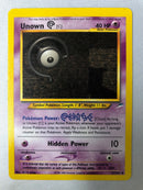 Unown C 57/105 Neo Genesis Uncommon Unlimited Pokemon Card Near Mint