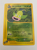 Weepinbell 65/147 Uncommon Pokemon Card Aquapolis Naer Mint