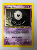 Unown U 51/75 Neo Discovery Uncommon Unlimited Pokémon Card NM