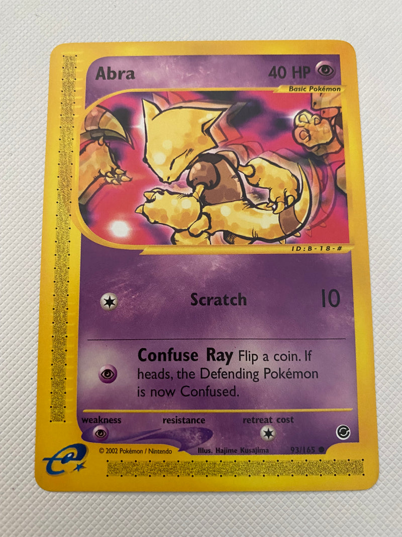 Abra 93/165 Expedition Common Pokemon Card NM Abra 93/165 Expedition Common Pokemon Card NM