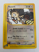 Meowth 121/165 Expedition Base Set Pokemon Card Near Mint