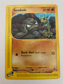 Geodude 110/165 Expedition Pokemon Card Naer Mint