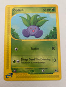 Oddish 122/165 Expedition Common Pokemon Card NM