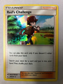 Red's Challenge 184/214 Unbroken Bonds Holo Rare Pokemon Card Near Mint