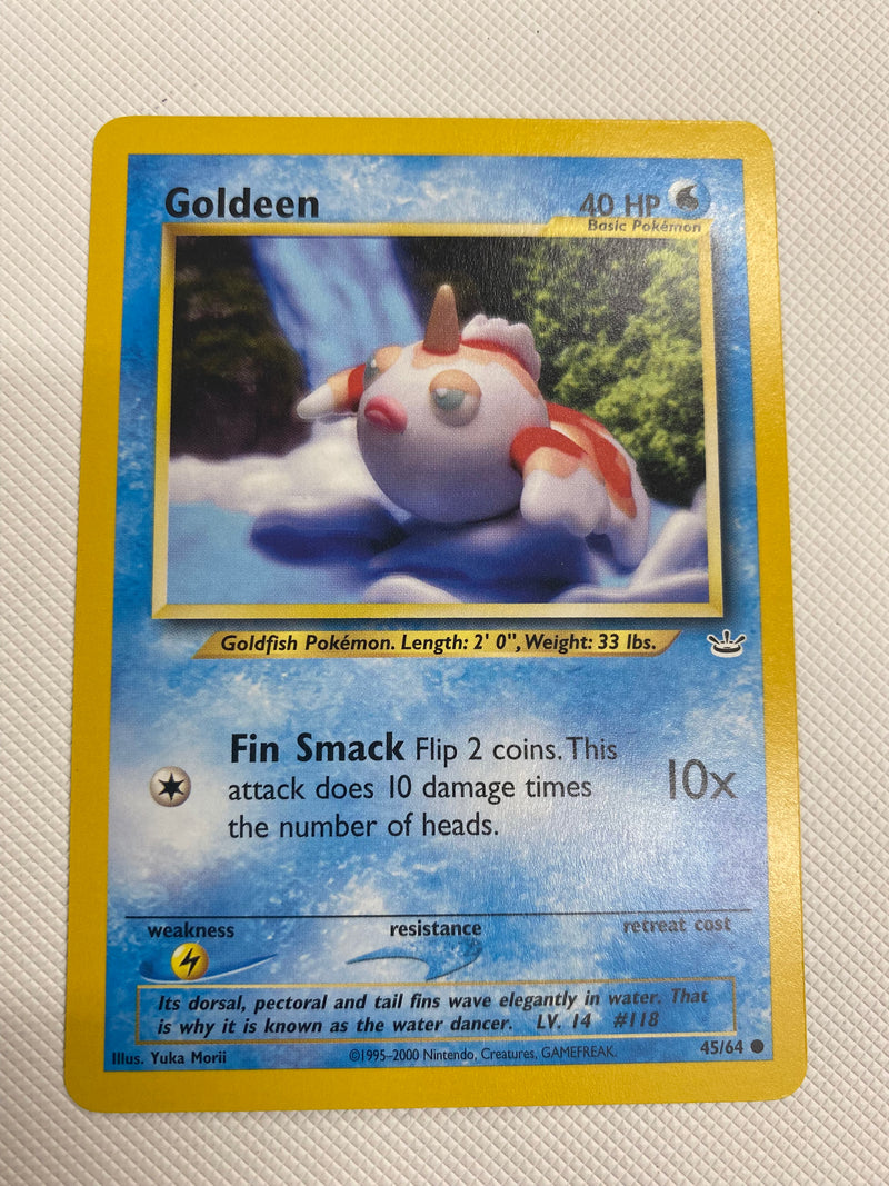 Goldeen 45/64 Neo Revelation Common Pokemon Card Naer Mint