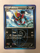 Bisharp 73/116 B&W Plasma Freeze Rare Non Holo Pokemon Card NM