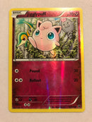 Jigglypuff 65/124 XY Fates Collide Reverse Holo Pokemon Card Near Mint