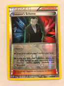 GIOVANNI'S SCHEME 138/162 Breakthrough Reverse Holo Pokemon Card Near Mint