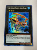 Yugioh Submersible Carrier Aero Shark  GENF-EN040  Super Rare NM