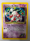 Sabrina's Mr. Mime 59/132 Gym Challenge Uncommon Unlimited Pokemon Card NM