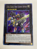 Yugioh CXyz Comics Hero Legend Arthur NUMH-EN042  Secret Rare 1st Edition NM