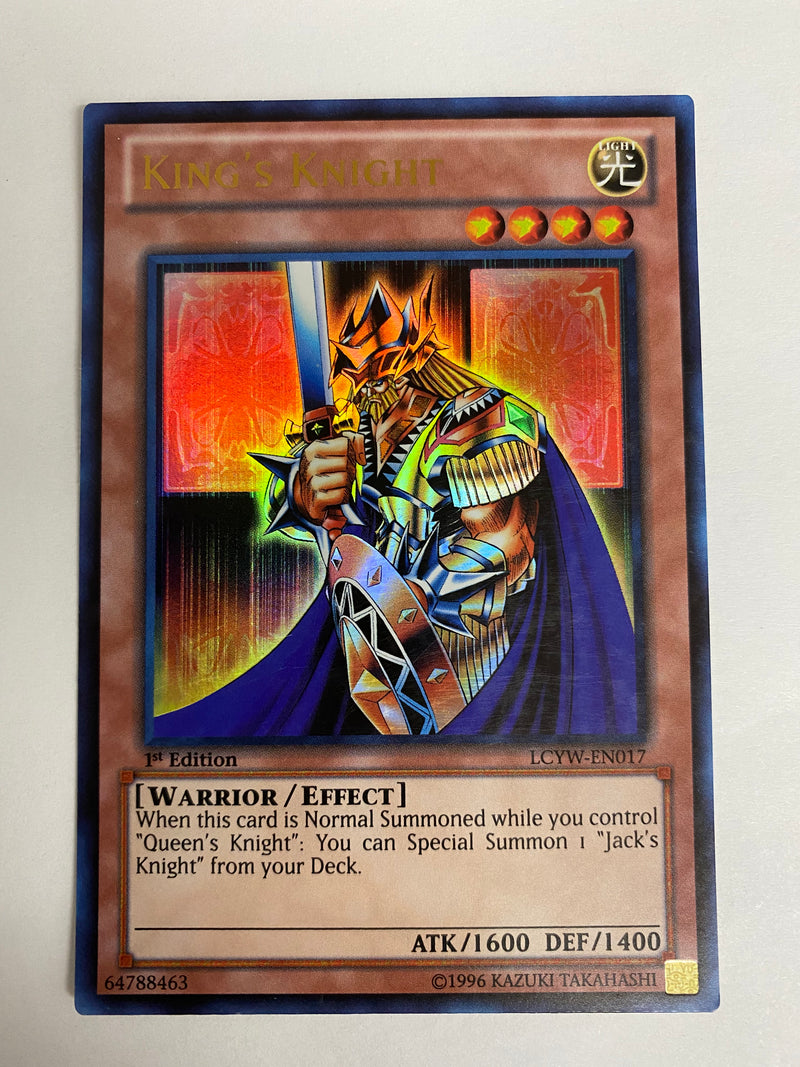 Yugioh King's Knight  LCYW-EN017 1st Edition Ultra Rare NM