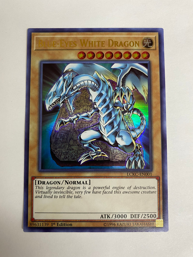 Yugioh Blue-Eyes White Dragon LC01-EN004 Ultra Rare Limited Edition NM